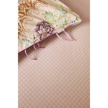 Pip Studio Percale katoen - Hoeslaken - 160x200 - Koraalrood