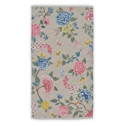 Pip Studio Good Evening - Douchehanddoek - Khaki - 55x100 cm
