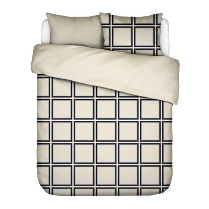 Essenza Luca Dekbedovertrek 200 x 200|220 cm - Vanille Crème
