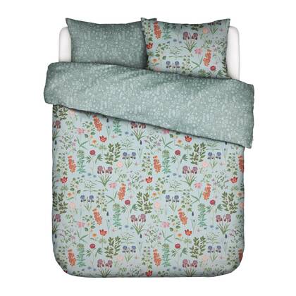 Essenza Marigold Dekbedovertrek 200 x 200|220 cm - Pastel Blauw