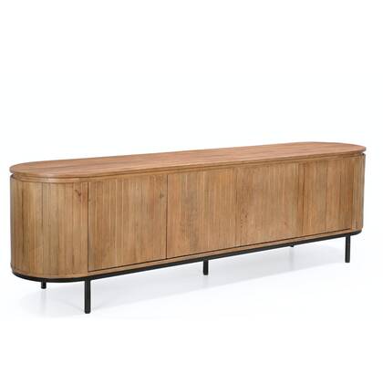 Giga Meubel - TV-Meubel Naturel Mangohout - 200x45x57cm - Tora Bruin