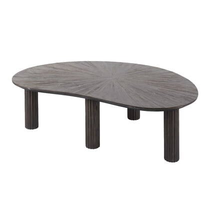 Giga Meubel - Salontafel - 110cm - Organisch - Teakhout - Maya Bruin