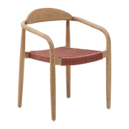 Kave Home Nina Dinerstoel - Roze