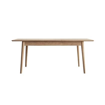 Tikamoon - Uitschuifbare tafel in massief mangohout 190x88 Cloé