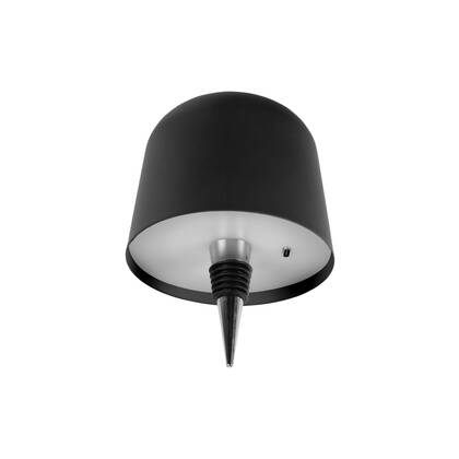 Leitmotiv Tafellamp Cone Hat Led - Zwart - Ø10cm afbeelding