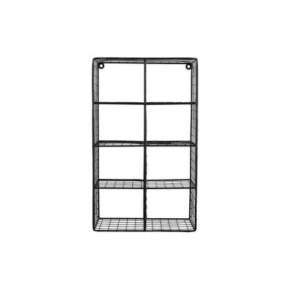 present time - Wall Rack Reja Compartments Zwart