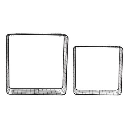 present time - Wall Rack Set Reja Zwart