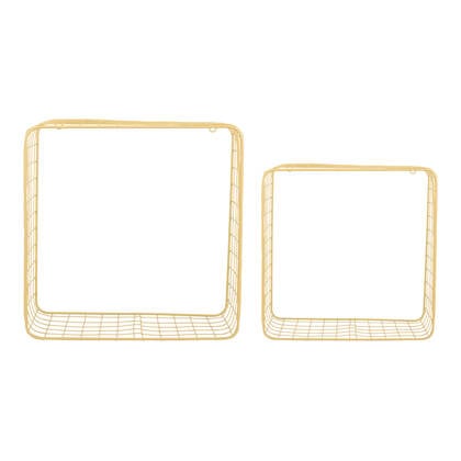 present time - Wall Rack Set Reja Geel