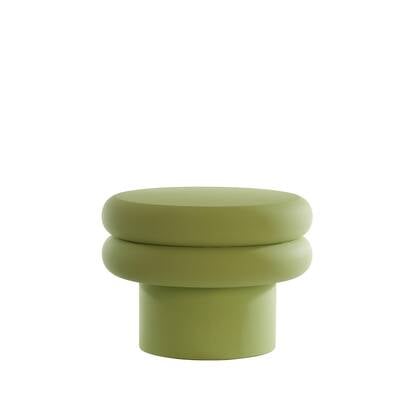 Light & Living Bijzettafel Satia - Mint - Ø45cm Groen