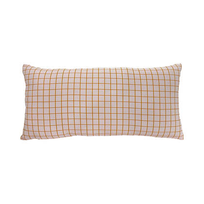 Sierkussen Cuadro - Zacht - 50x25x6cm Roze