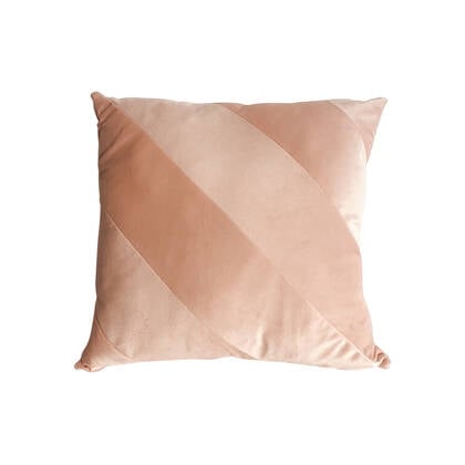 Sierkussen Tono - Perzik - 45x45x7cm Oranje