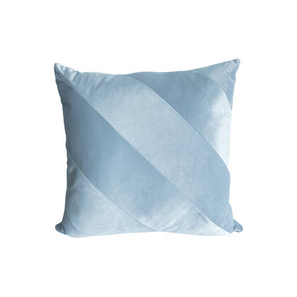 Sierkussen Tono - Zacht - 45x45x7cm Blauw