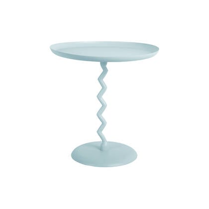Leitmotiv - Side Table Zig Zag Medium Blauw