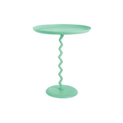 Leitmotiv - Side Table Zig Zag Large Blauw