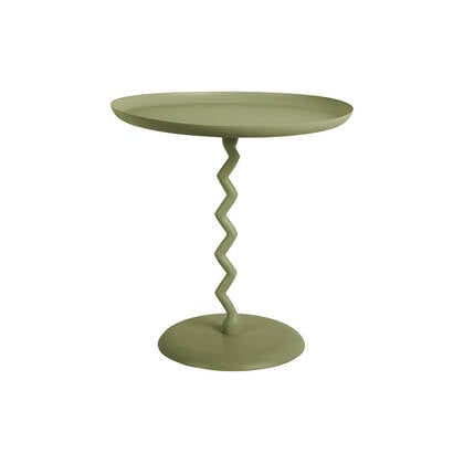 Leitmotiv - Side Table Zig Zag Medium Groen
