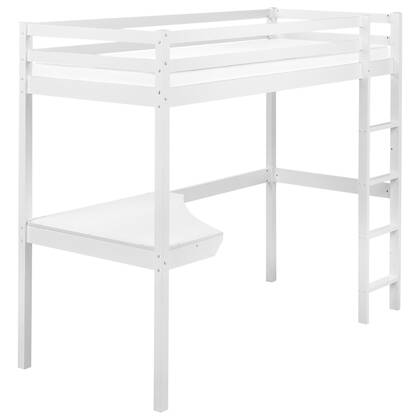 Beliani - LOURY - Kinderbed - Wit - 90 x 200 cm - Dennenhout
