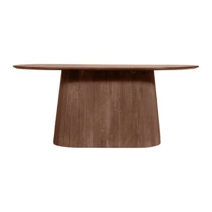 by fonQ Grand Eettafel Tabacco Mangohout - 200 x 100 cm