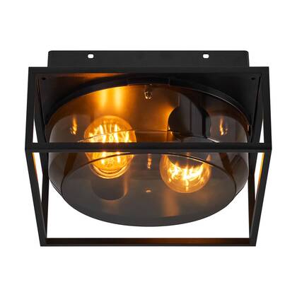 Nordlux Griffin Plafondlamp Zwart