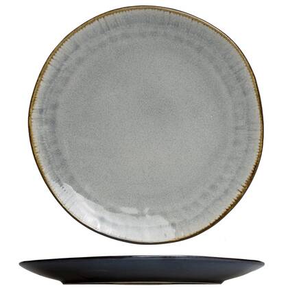 Cookinglife Dinerborden Nola Warm Grey ø 27 cm - 6 stuks