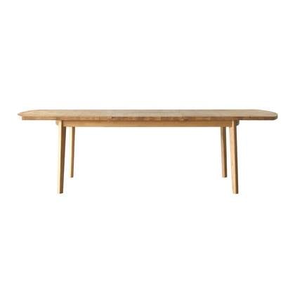 Tikamoon - Uitschuifbare tafel in massief eikenhout 270x95 Maia