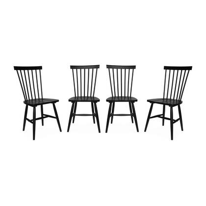 Sweeek  Hevea houten stoel (set van 4)