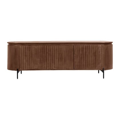 By fonQ Grand Tv-Meubel Tabacco Mangohout - B 175 cm