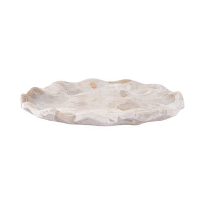 Present time  Tray Waved Oval Small
