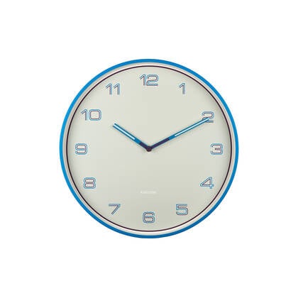 Karlsson - Wall Clock Lined Numbers