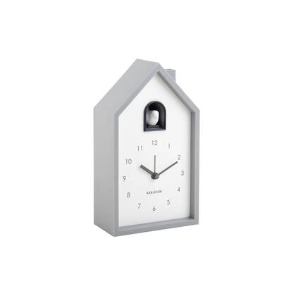 Karlsson - Alarm Clock Modern Cuckoo Grijs