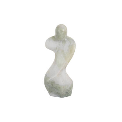present time - Statue Female Abstract Groen