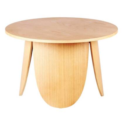 NADUVI Collection Salontafel Miranda rond groot Bruin