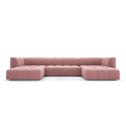 Milo Casa Panoramische bank Francesca velvet 5-zits