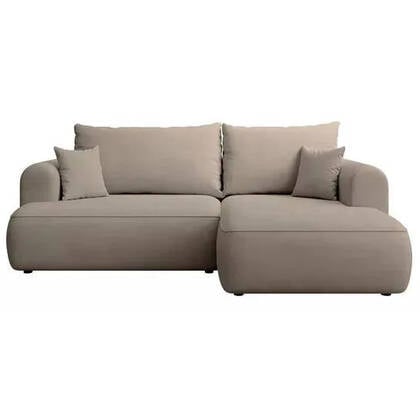 NADUVI Collection Slaaphoekbank Philipa S rechts chenille Beige