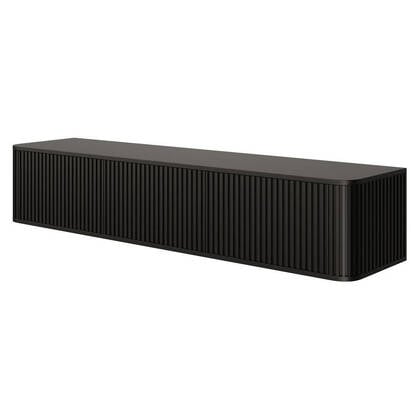 NADUVI Collection TV-meubel Nove zwevend Zwart