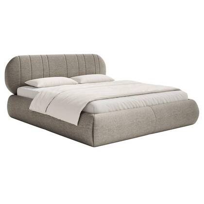 NADUVI Collection Bedframe Savan 160 x 200 cm Grijs