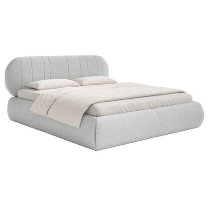 NADUVI Collection Bedframe Savan 180 x 200 cm met opbergvak Grijs