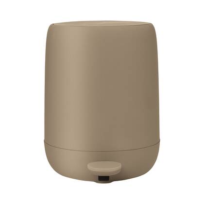Sono Pedaalemmer Tan 5 Liter | Beige | Bruin | Kunststof