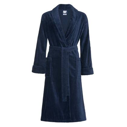 Prestige Badjas Navy | 140 cm x 220 cm | Blauw | Katoen