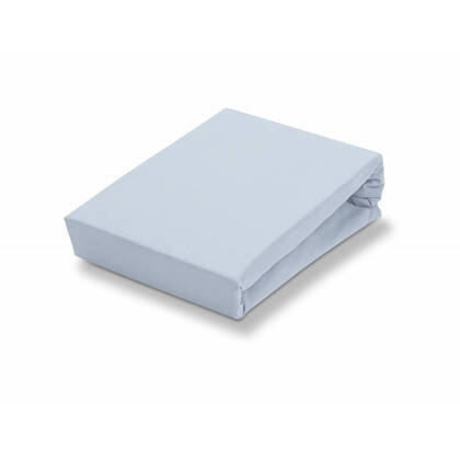 Jersey Supreme Hoeslaken Blue | 80-100 x 190-220 cm | Blauw