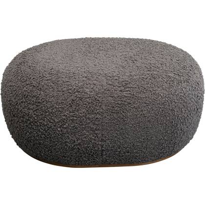 Kruk Pebble Boucle 81cm grijs Kare Design