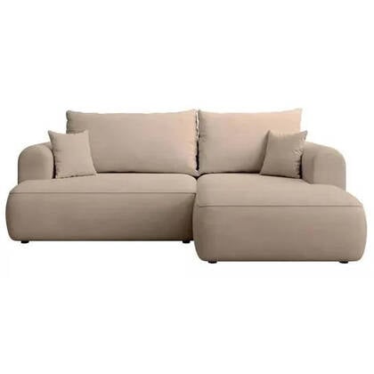 NADUVI Collection Slaaphoekbank Philipa S rechts chenille Beige
