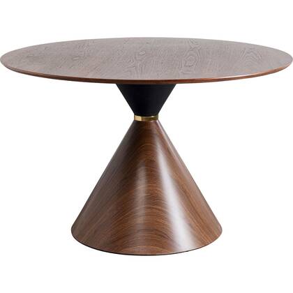 Kare Design Cono Eettafel 120cm Messing