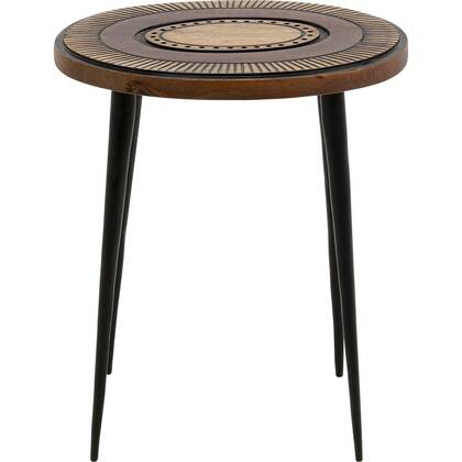 Kare Design Medina bijzettafel - ovaal Messing
