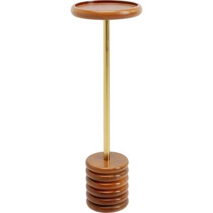 Bijzettafel Fredo Ø20cm Kare Design Messing