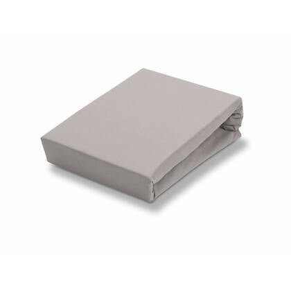 Jersey Supreme Hoeslaken Cool Grey | 140  x 220 cm | Grijs