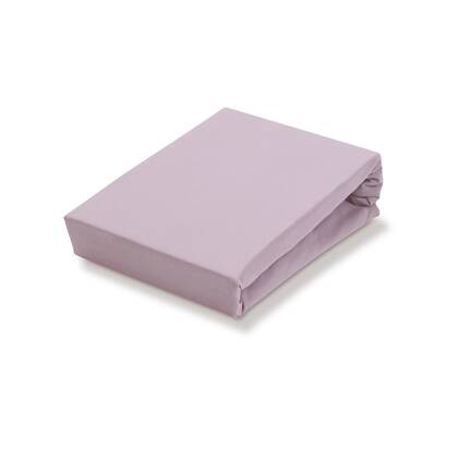 Jersey Soft Topper Hoeslaken Viola | 180-200 x 200-220 cm | Roze | Paars