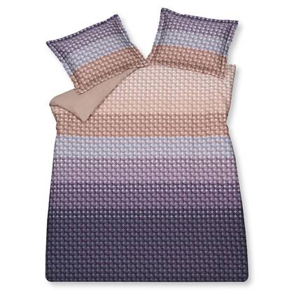 Dekbedovertrek Bubble Moonscape | 240 x 200|220 cm | Bruin | Paars