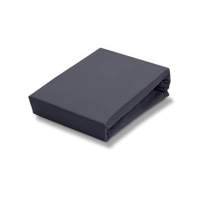 Jersey Soft Splittopper Hoeslaken Blue Ink | 140 cm x 220 cm | Blauw