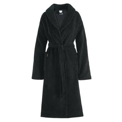 Badjas | L | Zwart | Katoen | Polyester | Bamboe