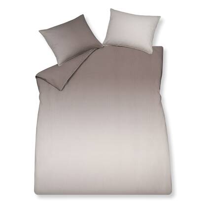 Dekbedovertrek Home Milano Taupe | 140 x 200|220 cm | Bruin